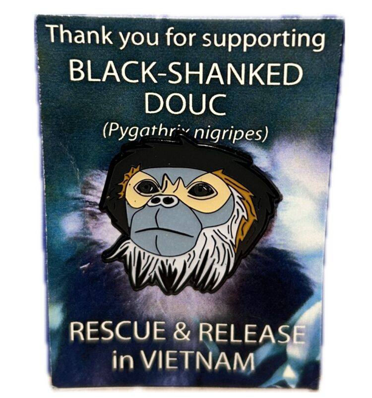 douc pin badge