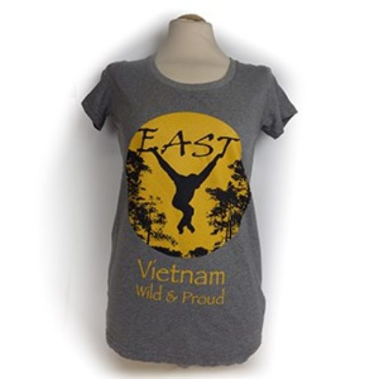 EAST -Vietnam, Wild & Proud Ladies T-shirt