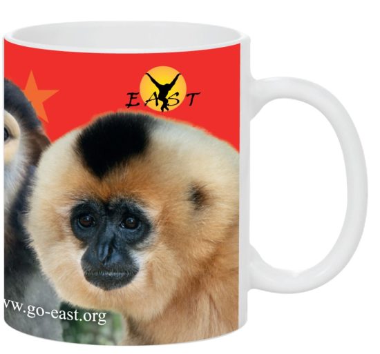EAST mug with 4 Primates