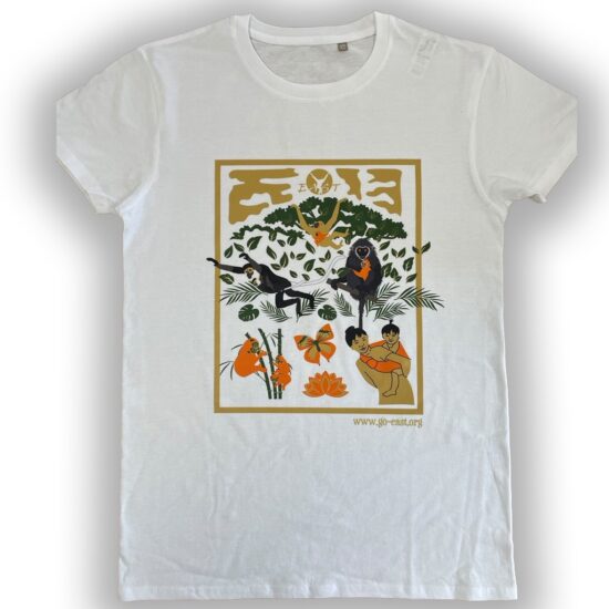 Primate Families Organic Cotton T-Shirt